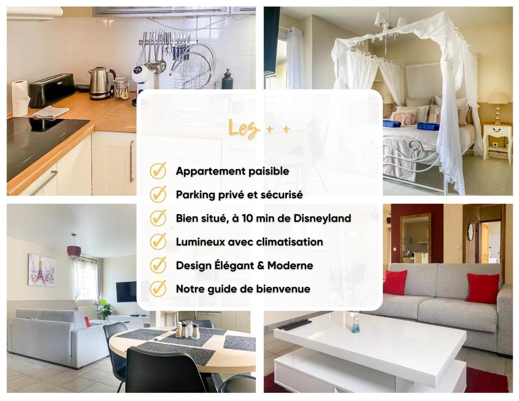 Feeria - Appartement Au Calme Proche De Disneyland Paris شيسي المظهر الخارجي الصورة